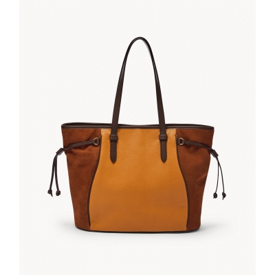 FOSSIL CHARLI TOTE CAMEL RSM