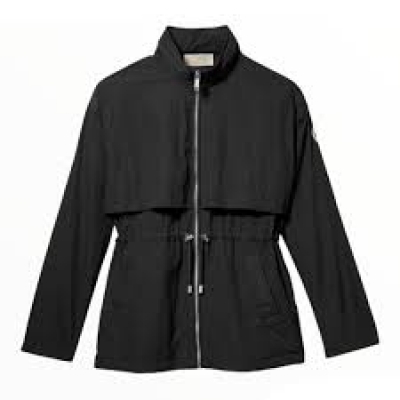 JACKET PACKABLE NYLON BLACK RSM